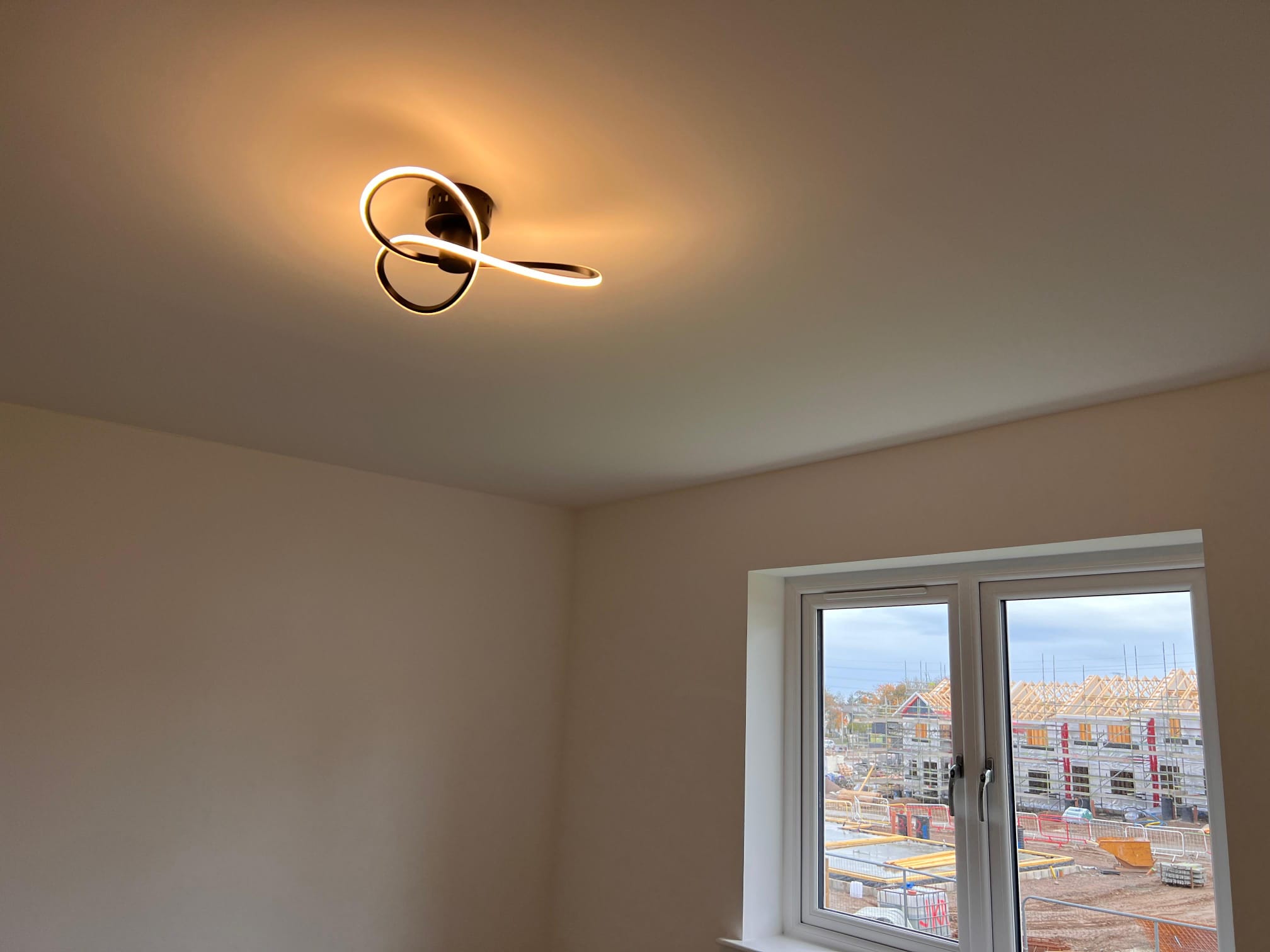 A serene indoor scene bathed in soft light